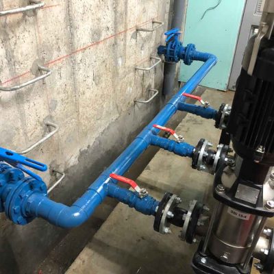 Instalación de equipos de abastecimiento de agua en Industrias y Edificios