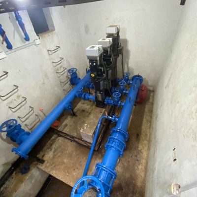 Montaje de proyectos de sala de bombas